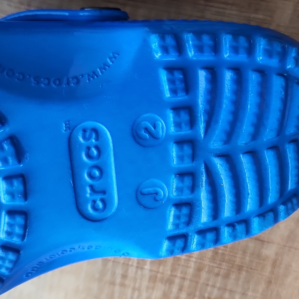 Blue Crocs J 2 - Picture 6 of 6